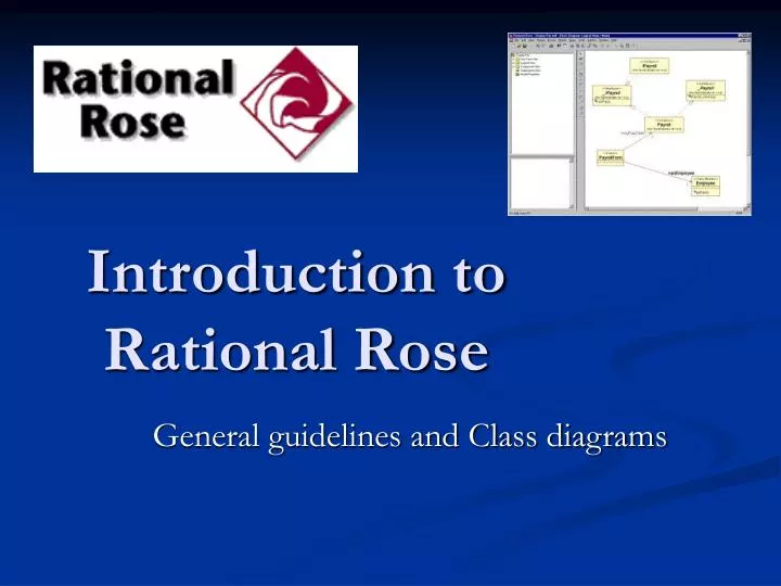 introduction to rational rose