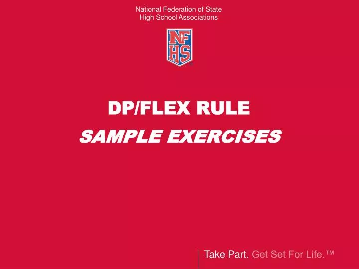 dp flex rule sample exercises