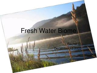 Fresh Water Biome