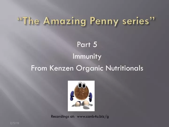 the amazing penny series