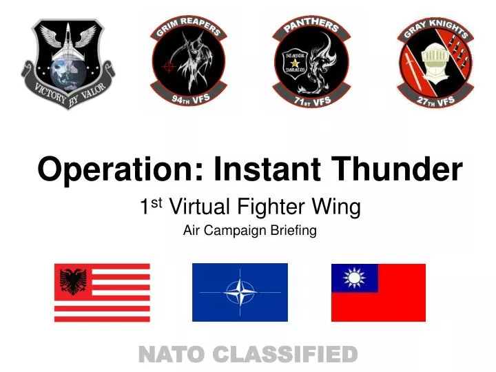 operation instant thunder