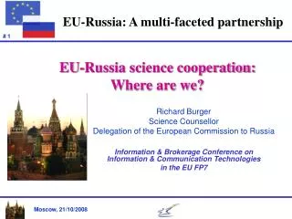 EU-Russia: A multi-faceted partnership