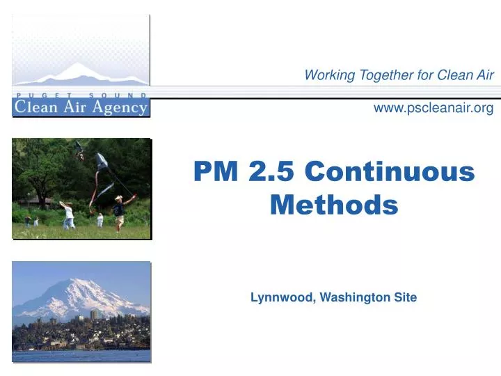 pm 2 5 continuous methods