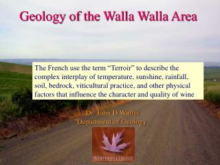 Geology of the Walla Walla Area