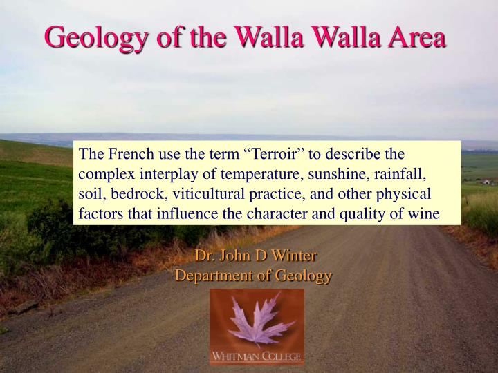 geology of the walla walla area