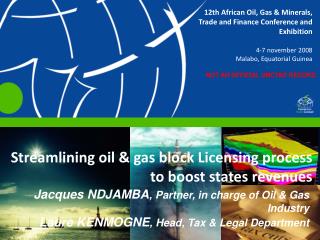Streamlining oil &amp; gas block Licensing process to boost states revenues