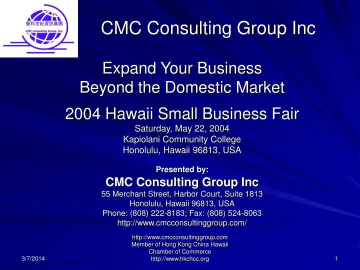 cmc consulting group inc