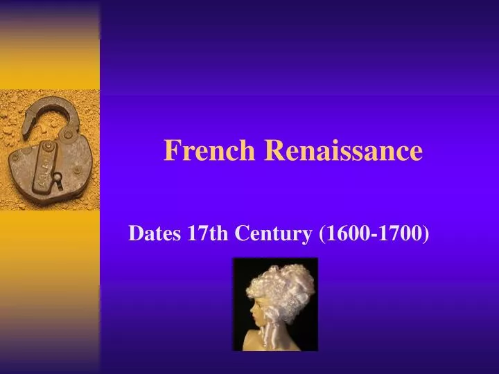 french renaissance