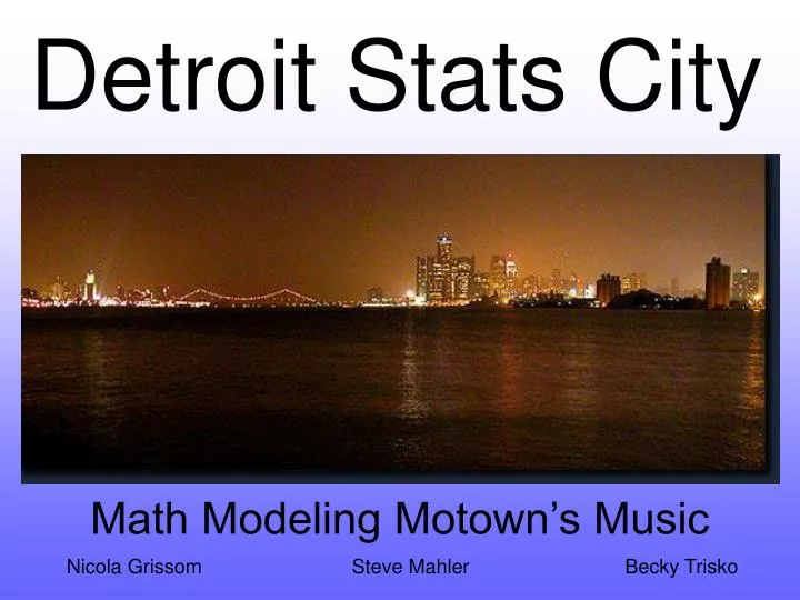 detroit stats city