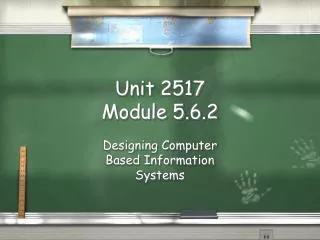 Unit 2517 Module 5.6.2