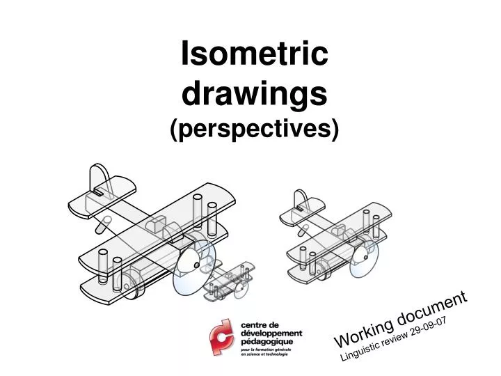 isometric drawings perspectives