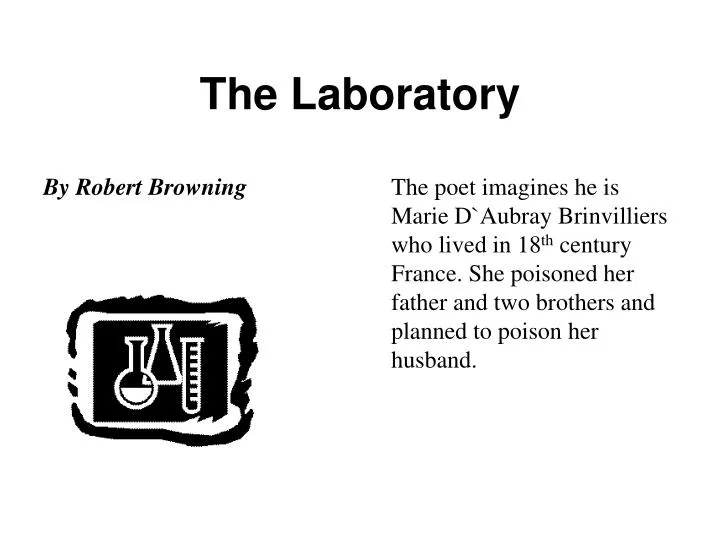 the laboratory