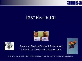 LGBT Health 101