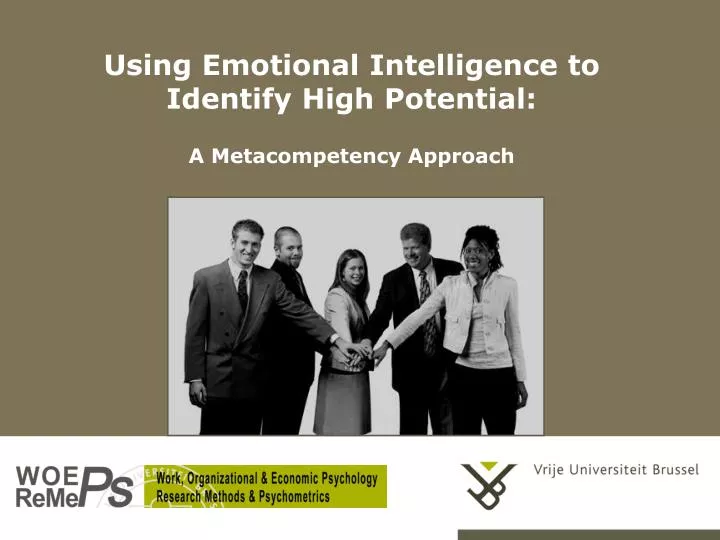 using emotional intelligence to identify high potential a metacompetency approach