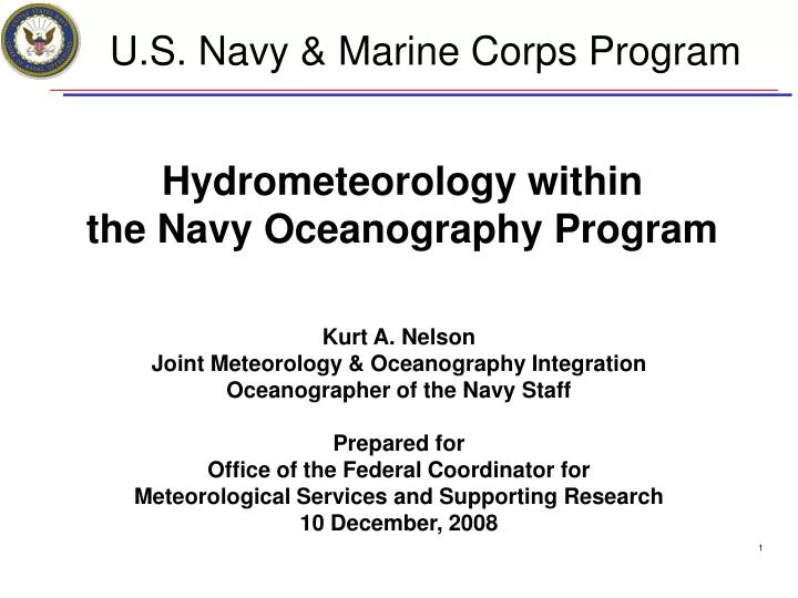 u s navy marine corps program