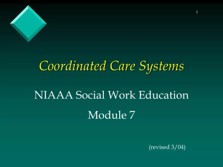 coordinated care systems