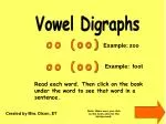 Vowel Digraphs - slide 1