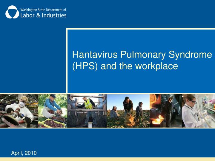 hantavirus pulmonary syndrome hps and the workplace