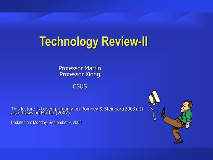 technology review ii
