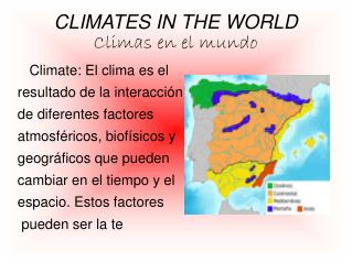 THE CLIMATE (Mónica González)