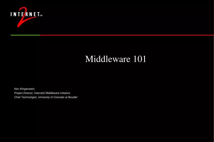 middleware 101