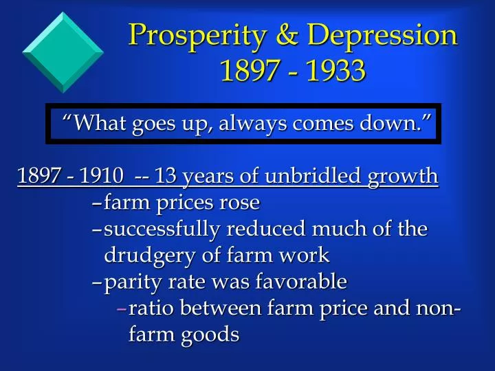 prosperity depression 1897 1933
