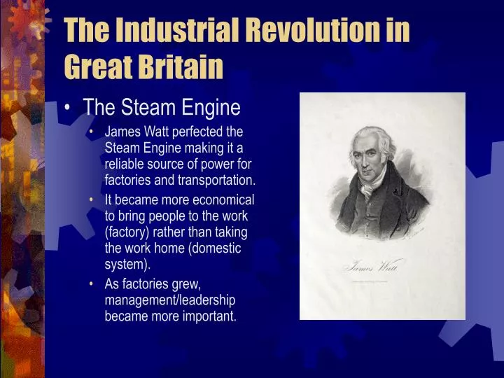 the industrial revolution in great britain