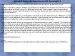 Springhill Group: Medicare Dupery Bill Re-brought In - slide 1