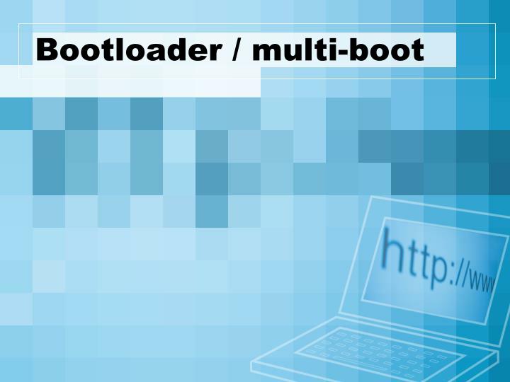 bootloader multi boot