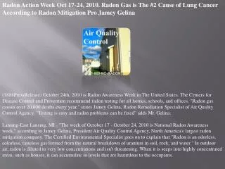 Radon Action Week Oct 17-24