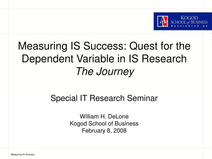 it research seminar february 10 2003