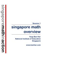 singapore math in action