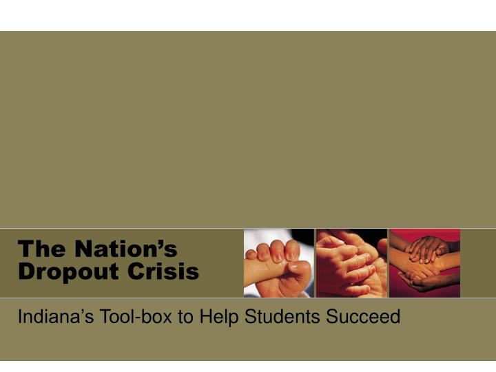 the nation s dropout crisis