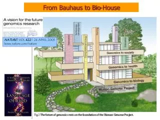 From Bauhaus to Bio-House