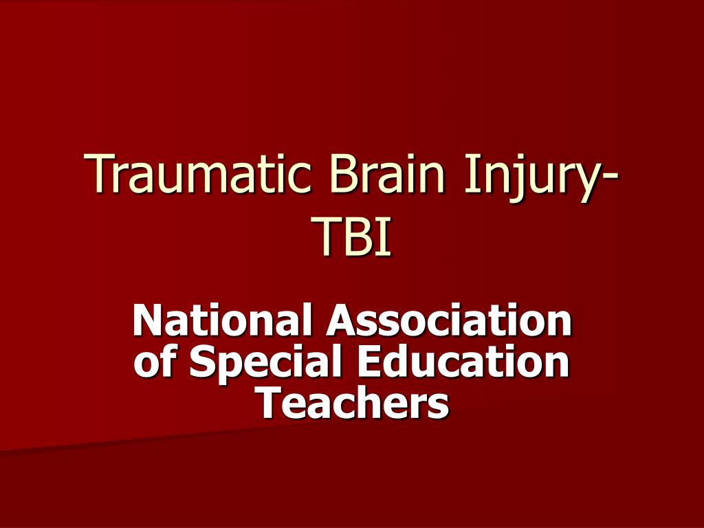 PPT - Traumatic Brain Injury-TBI PowerPoint Presentation, free download ...