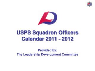 USPS Squadron Officers Calendar 2011 - 2012