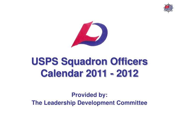 usps squadron officers calendar 2011 2012