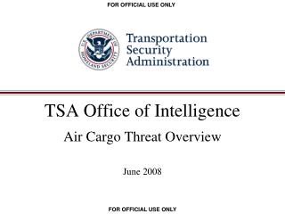 TSA Office of Intelligence