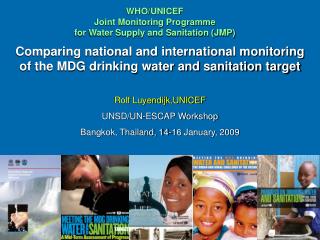 WHO/UNICEF Joint Monitoring Programme for Water Supply and Sanitation (JMP)