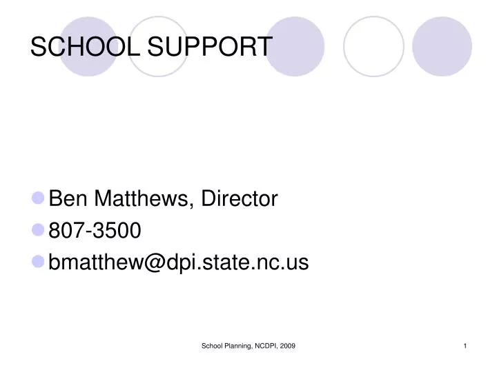 school support