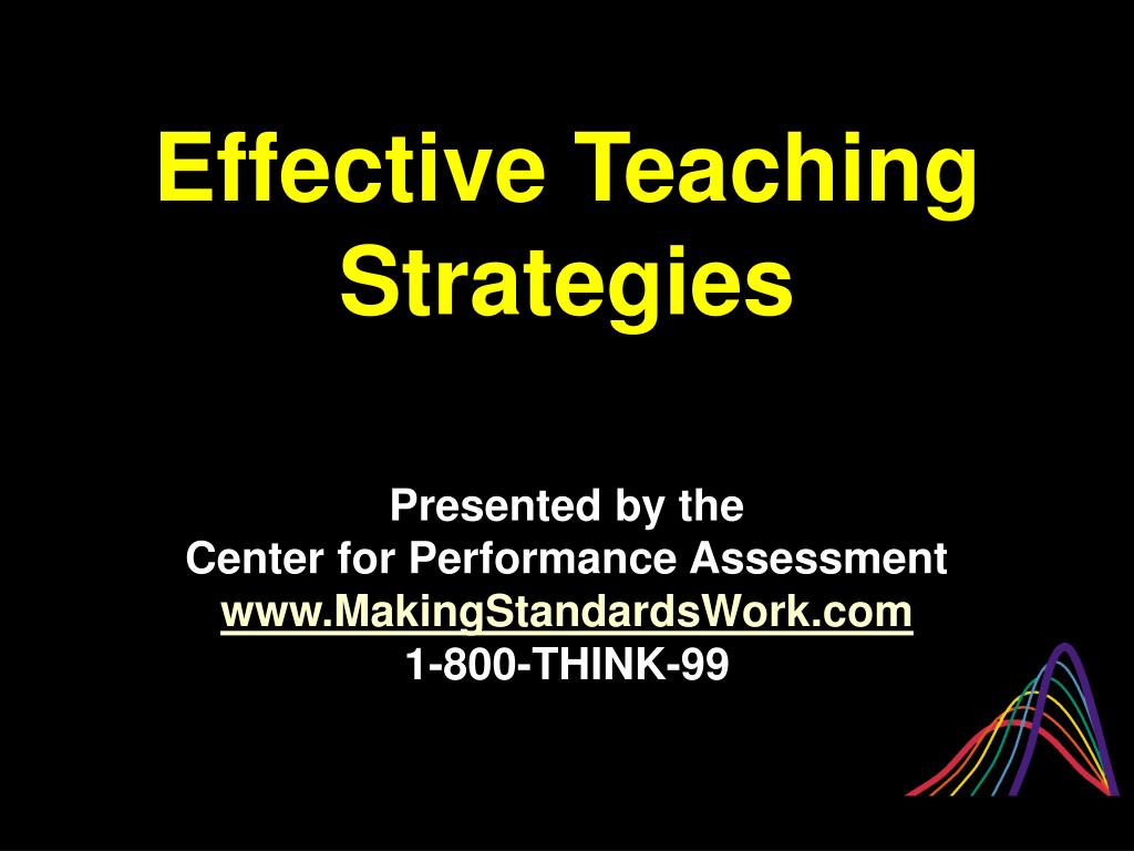 PPT - Effective Teaching Strategies PowerPoint Presentation, free ...
