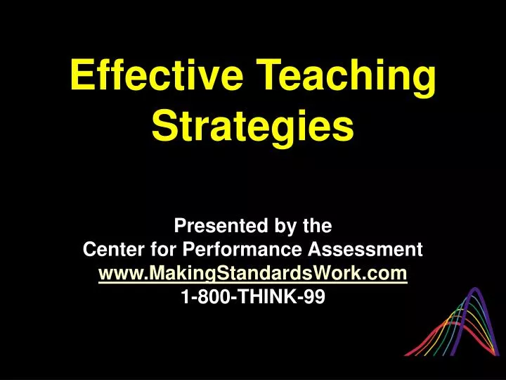 effective teaching strategies