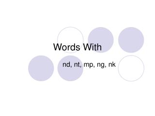 words with