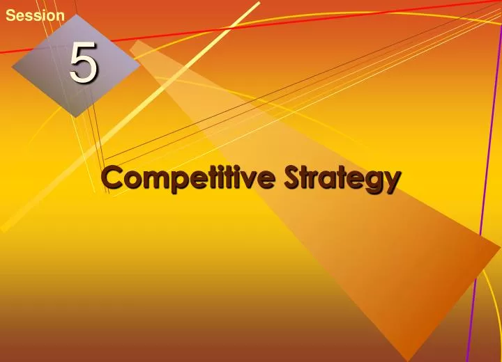 competitive strategy