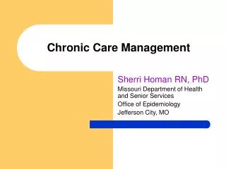 Chronic Care Management