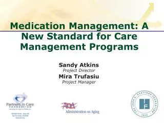 Medication Management: A New Standard for Care Management Programs