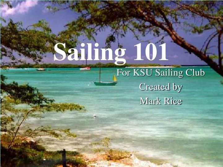 sailing 101