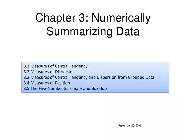 chapter 3 numerically summarizing data