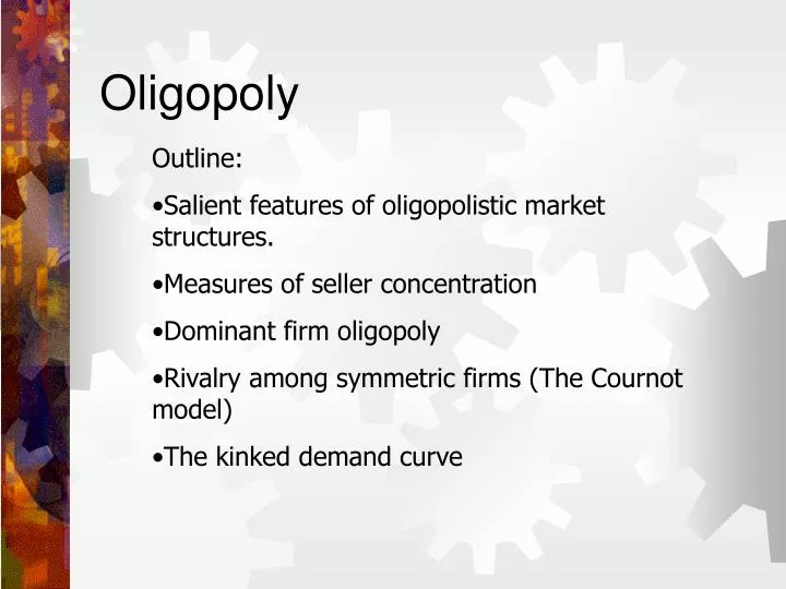 oligopoly