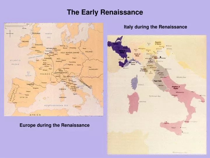 the early renaissance